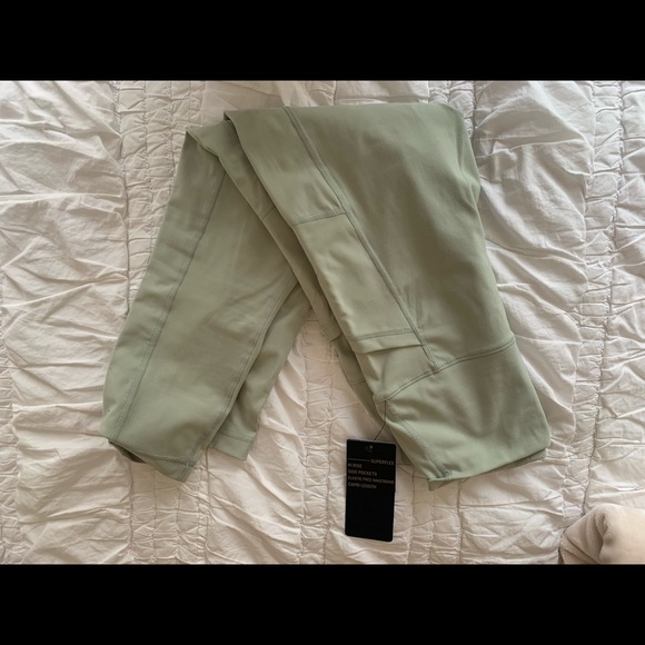 Superflex High Waist Leggings - 90 DEGREE BY REFLEX - Mint Green - Picture 2 of 6